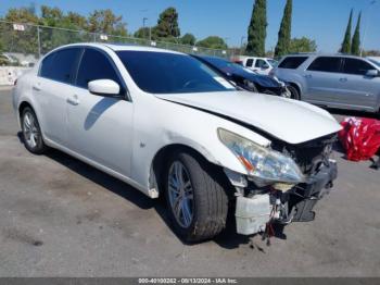  Salvage INFINITI Q40