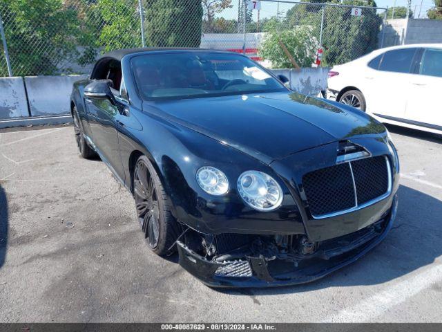  Salvage Bentley Continental Gtc