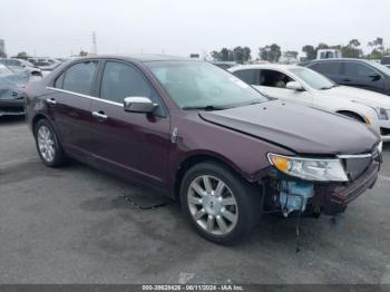  Salvage Lincoln MKZ