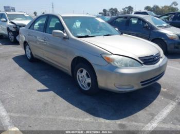  Salvage Toyota Camry