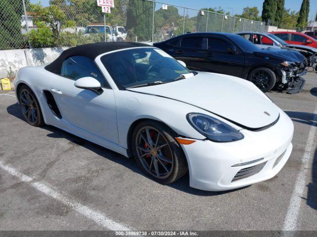  Salvage Porsche 718 Boxster