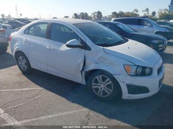  Salvage Chevrolet Sonic