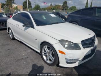  Salvage Mercedes-Benz C-Class