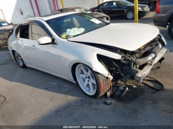  Salvage INFINITI G37