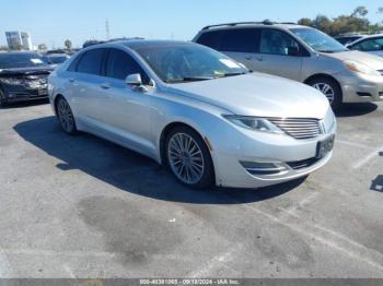  Salvage Lincoln MKZ