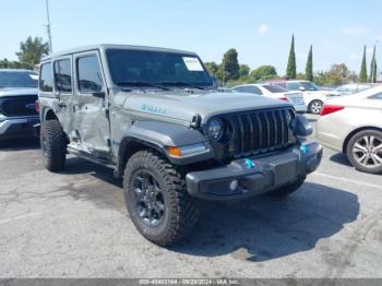  Salvage Jeep Wrangler