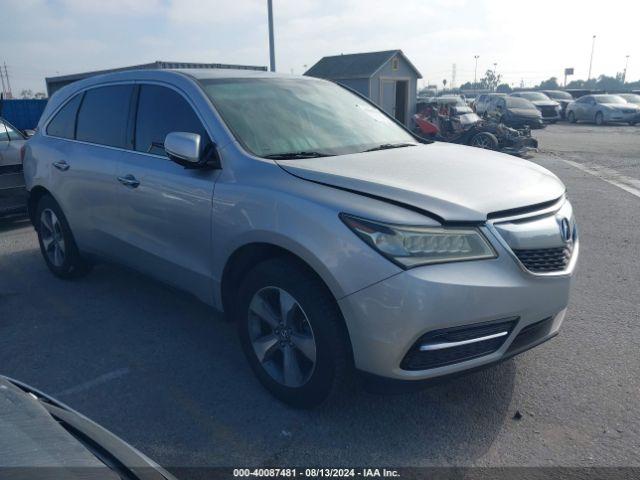  Salvage Acura MDX