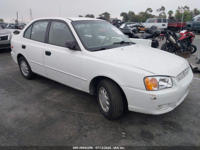  Salvage Hyundai ACCENT