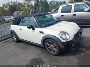  Salvage MINI Convertible