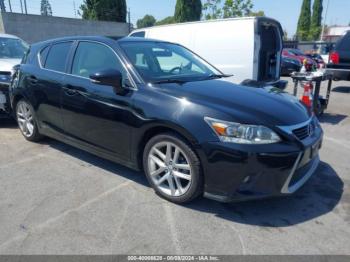  Salvage Lexus Ct