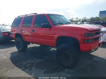  Salvage Chevrolet Tahoe