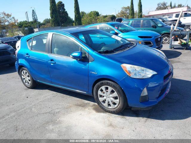  Salvage Toyota Prius c