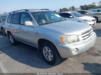  Salvage Toyota Highlander