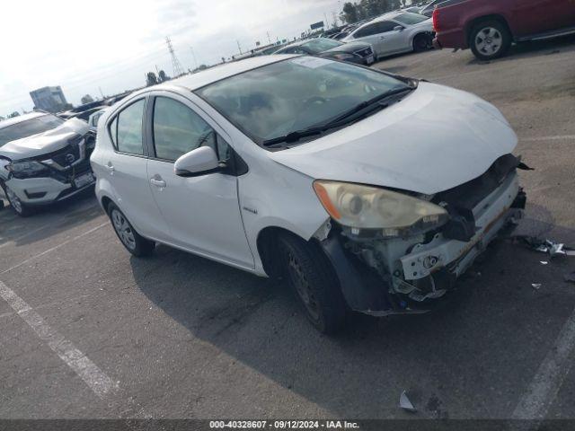  Salvage Toyota Prius c