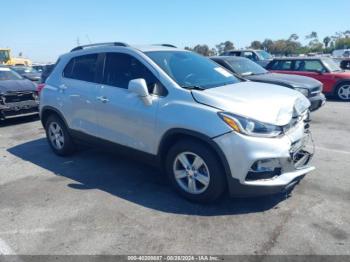  Salvage Chevrolet Trax