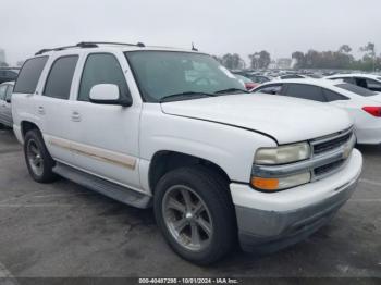  Salvage Chevrolet Tahoe