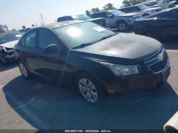  Salvage Chevrolet Cruze