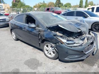  Salvage Chevrolet Cruze