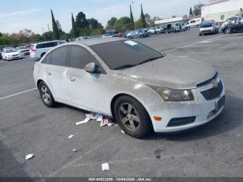  Salvage Chevrolet Cruze