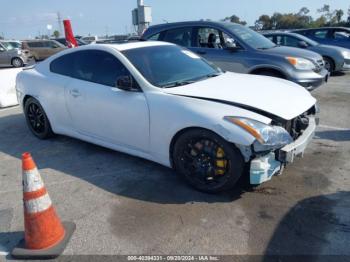  Salvage INFINITI G37