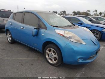  Salvage Nissan LEAF