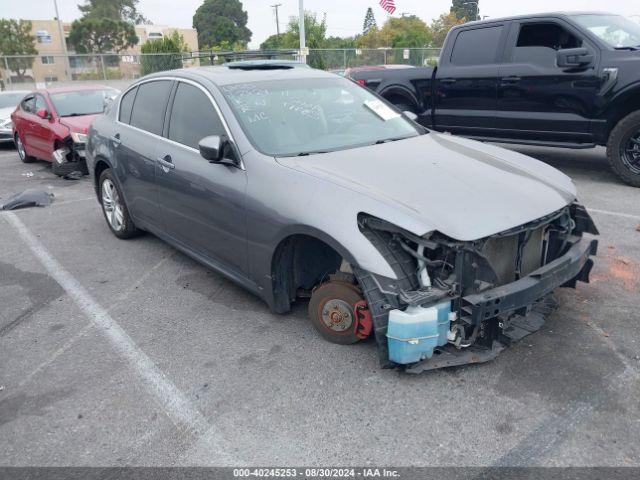  Salvage INFINITI G37x