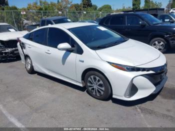  Salvage Toyota Prius Prime