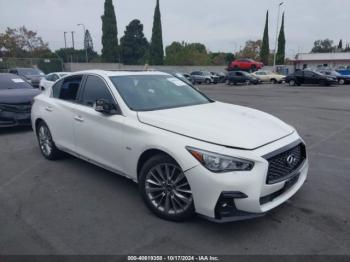  Salvage INFINITI Q50