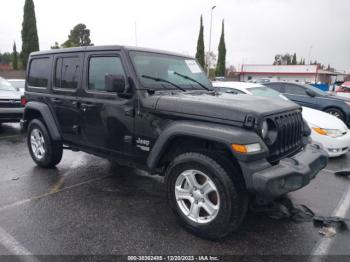  Salvage Jeep Wrangler