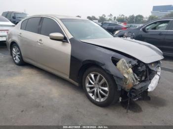  Salvage INFINITI G37