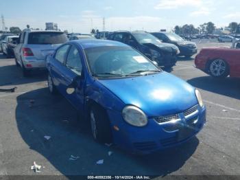  Salvage Dodge Neon