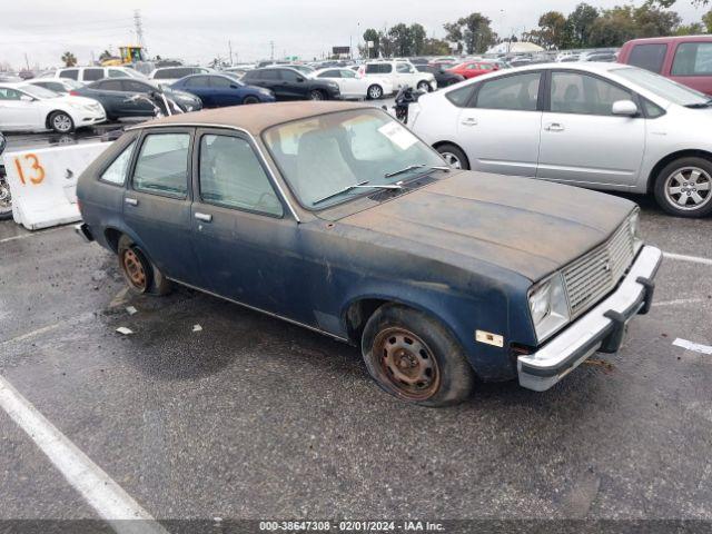  Salvage Chevrolet Chevette