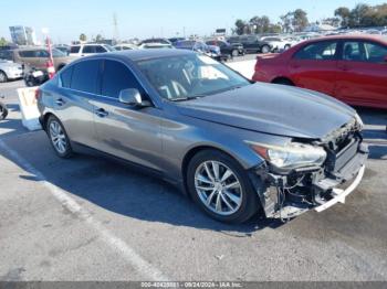  Salvage INFINITI Q50