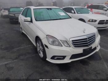  Salvage Mercedes-Benz E-Class