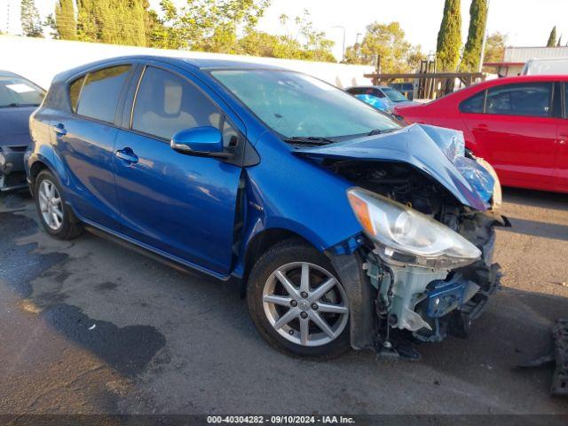  Salvage Toyota Prius c