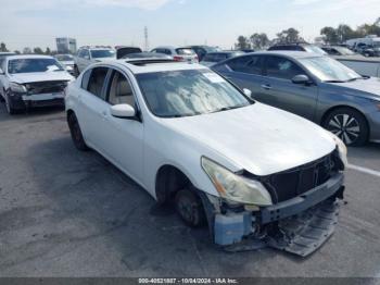  Salvage INFINITI G37