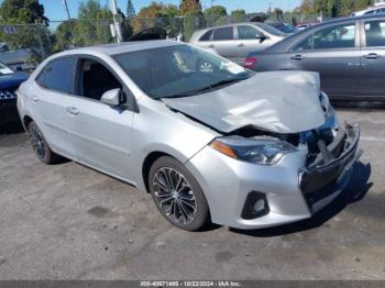  Salvage Toyota Corolla