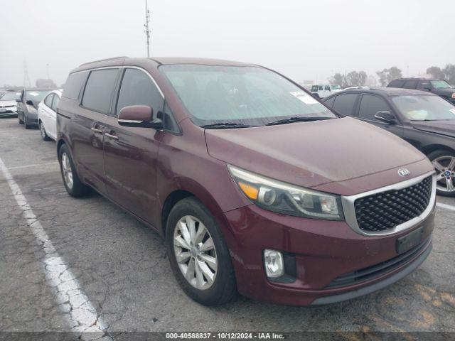  Salvage Kia Sedona