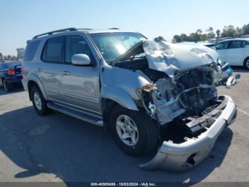  Salvage Toyota Sequoia