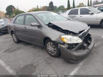  Salvage Toyota Corolla