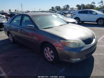  Salvage Toyota Camry