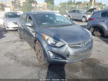  Salvage Hyundai ELANTRA