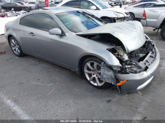  Salvage INFINITI G35