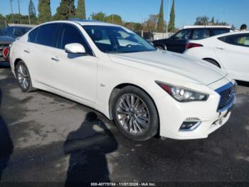  Salvage INFINITI Q50