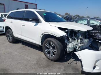  Salvage Toyota Highlander