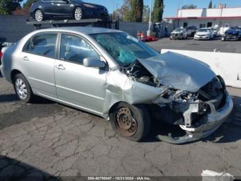  Salvage Toyota Corolla