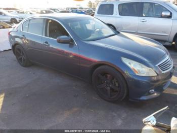  Salvage INFINITI G37