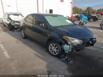  Salvage Toyota Corolla