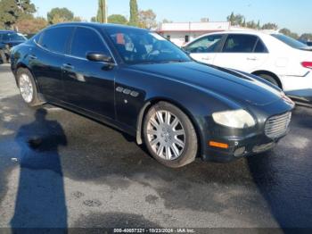  Salvage Maserati Quattroporte