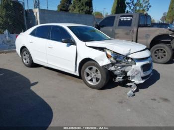  Salvage Chevrolet Malibu